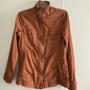 Sonoma Rust Utility Jacket with Snap Front